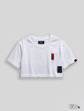 Cropped Skull White
