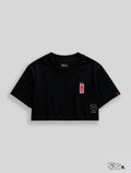 Cropped Skull Black