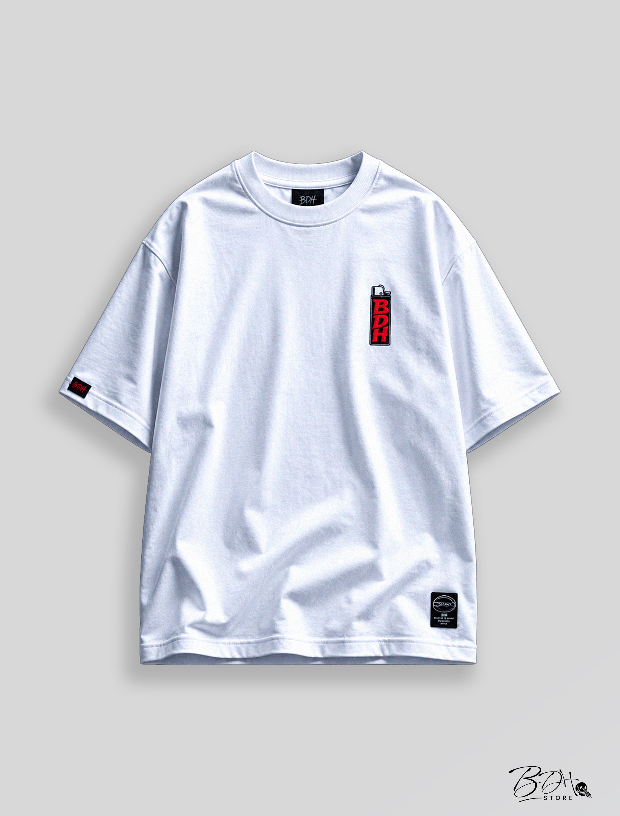 Oversized Bdh Skull White