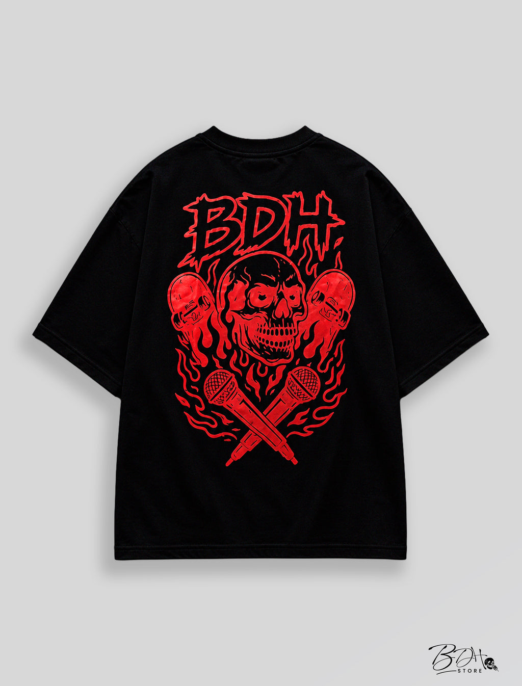Oversized Bdh Skull Black