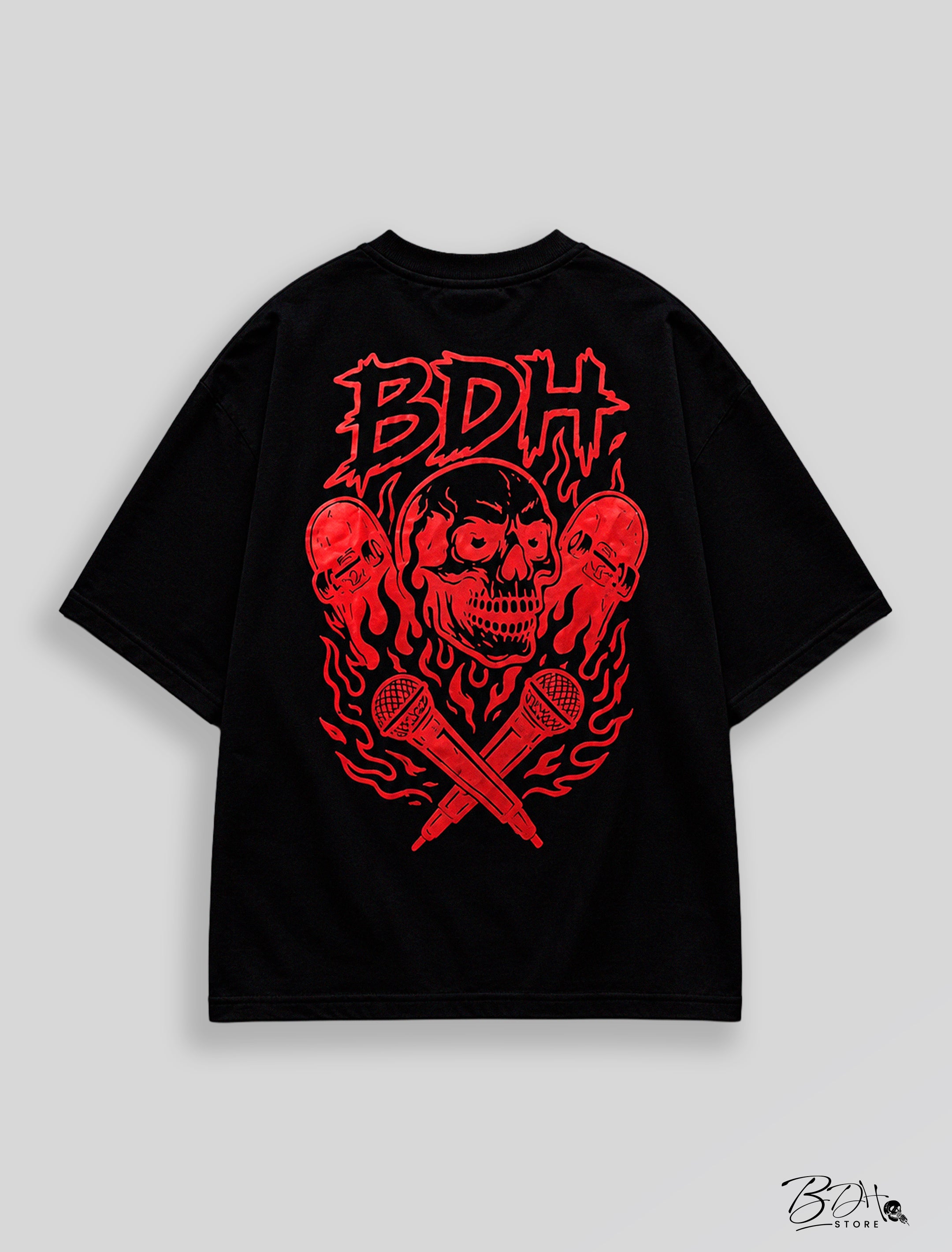Oversized Bdh Skull Black