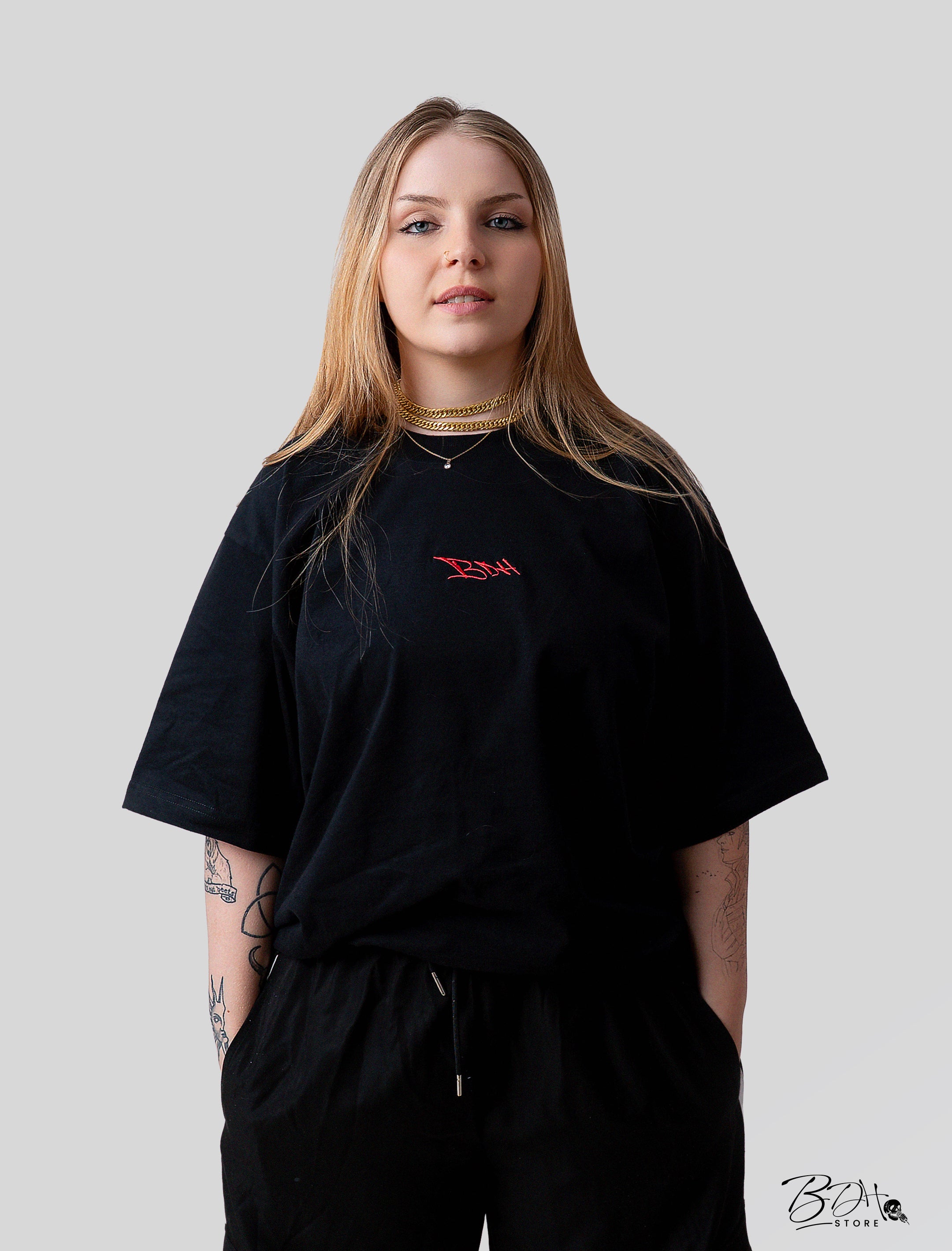 Oversized Hemp Black