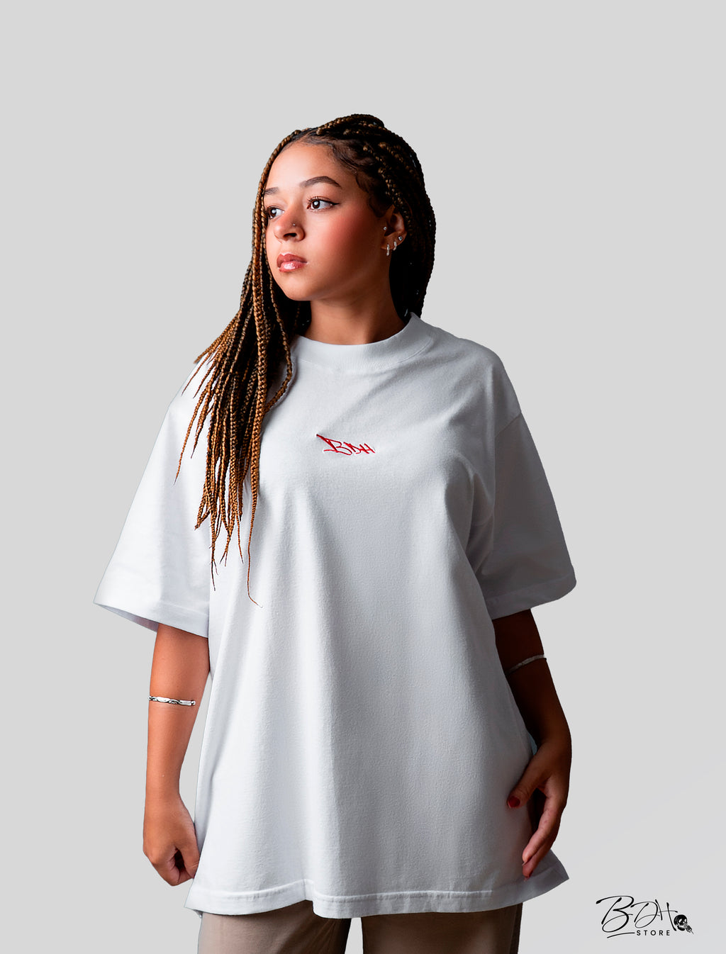 Oversized Hemp White