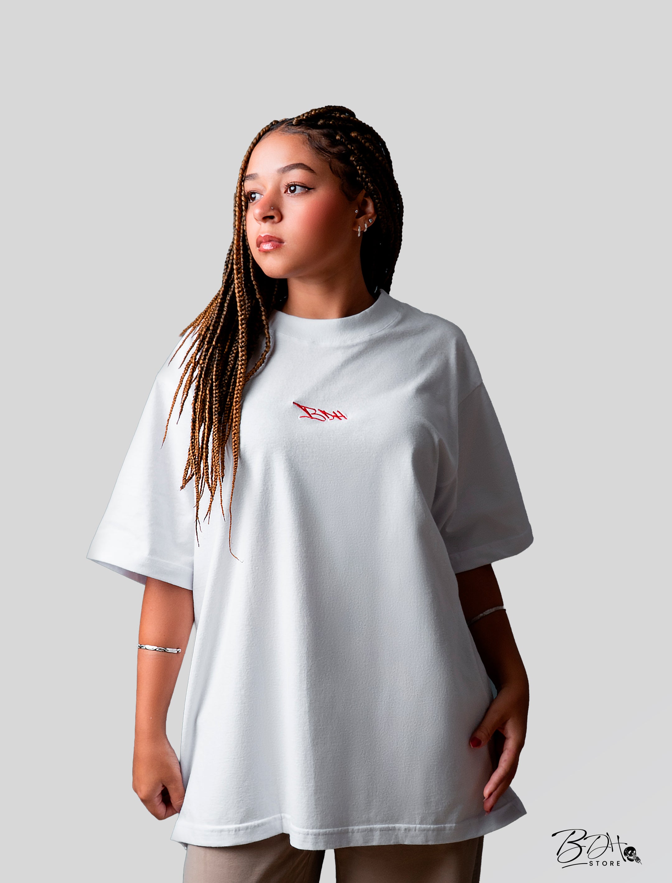 Oversized Hemp White