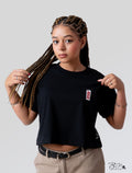 Cropped Skull Black