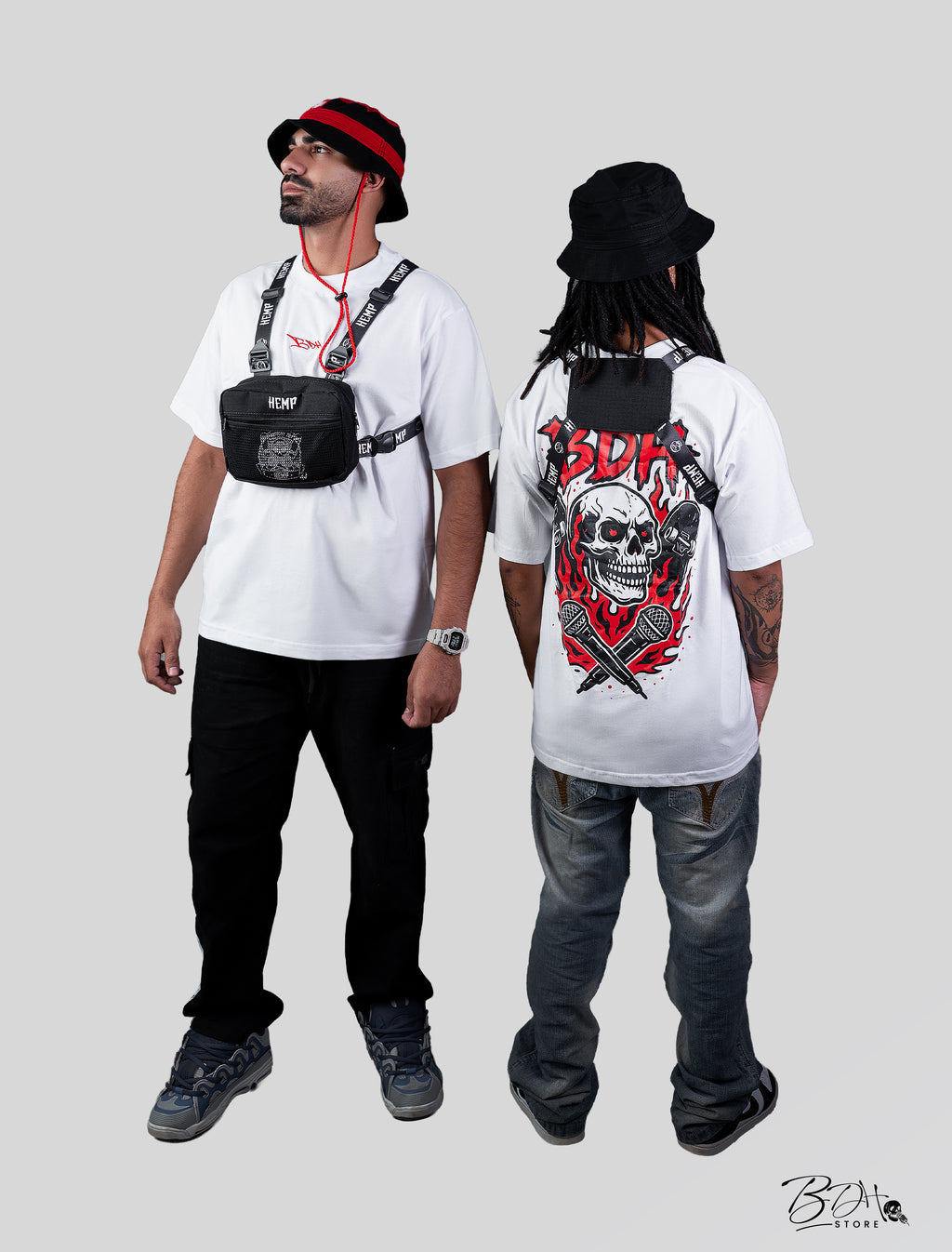 Chest Bag Hemp Black