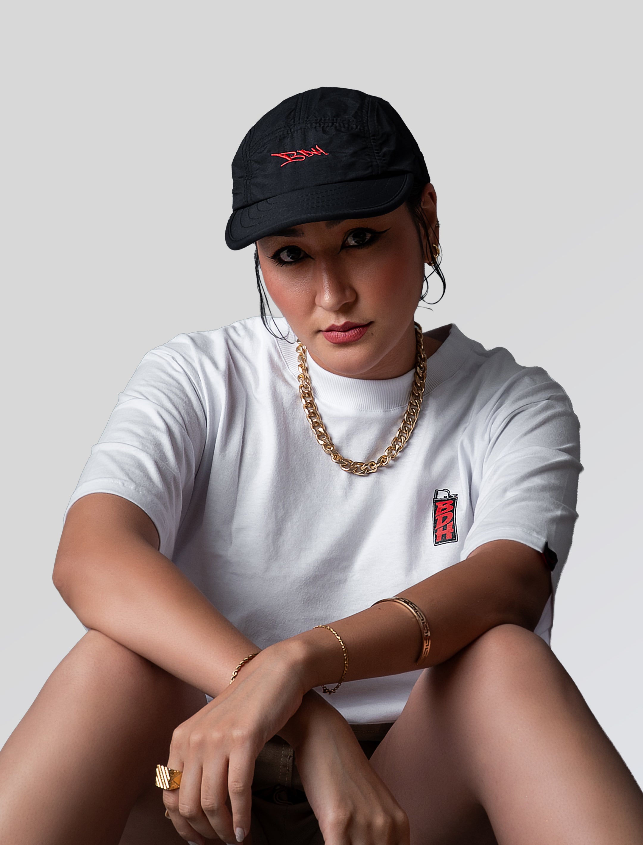 Cropped Skull White