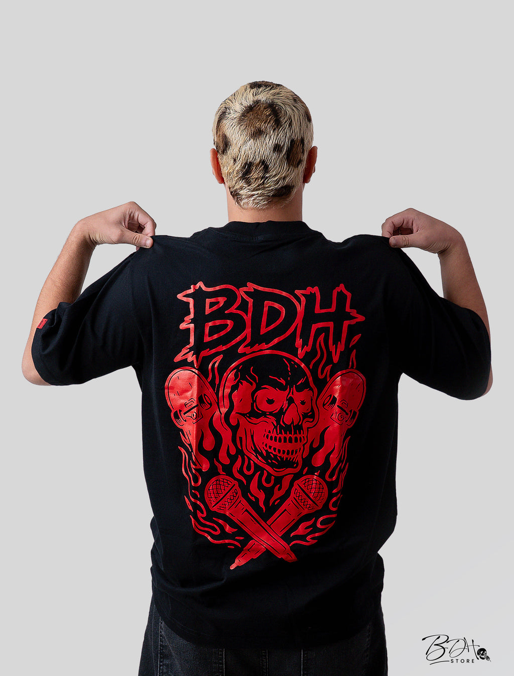 Oversized Bdh Skull Black