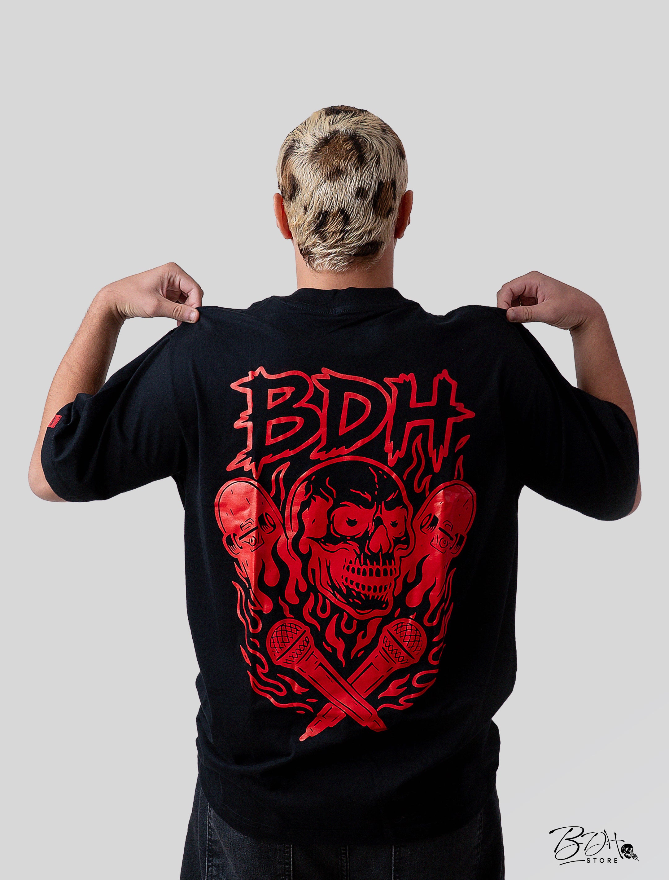 Oversized Bdh Skull Black