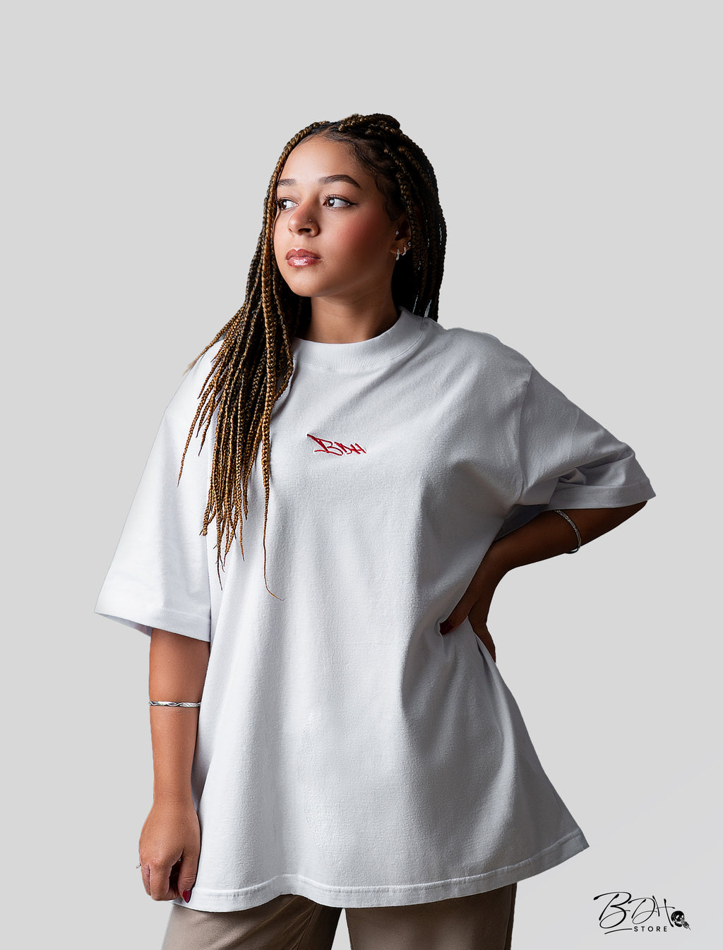 Oversized Hemp White