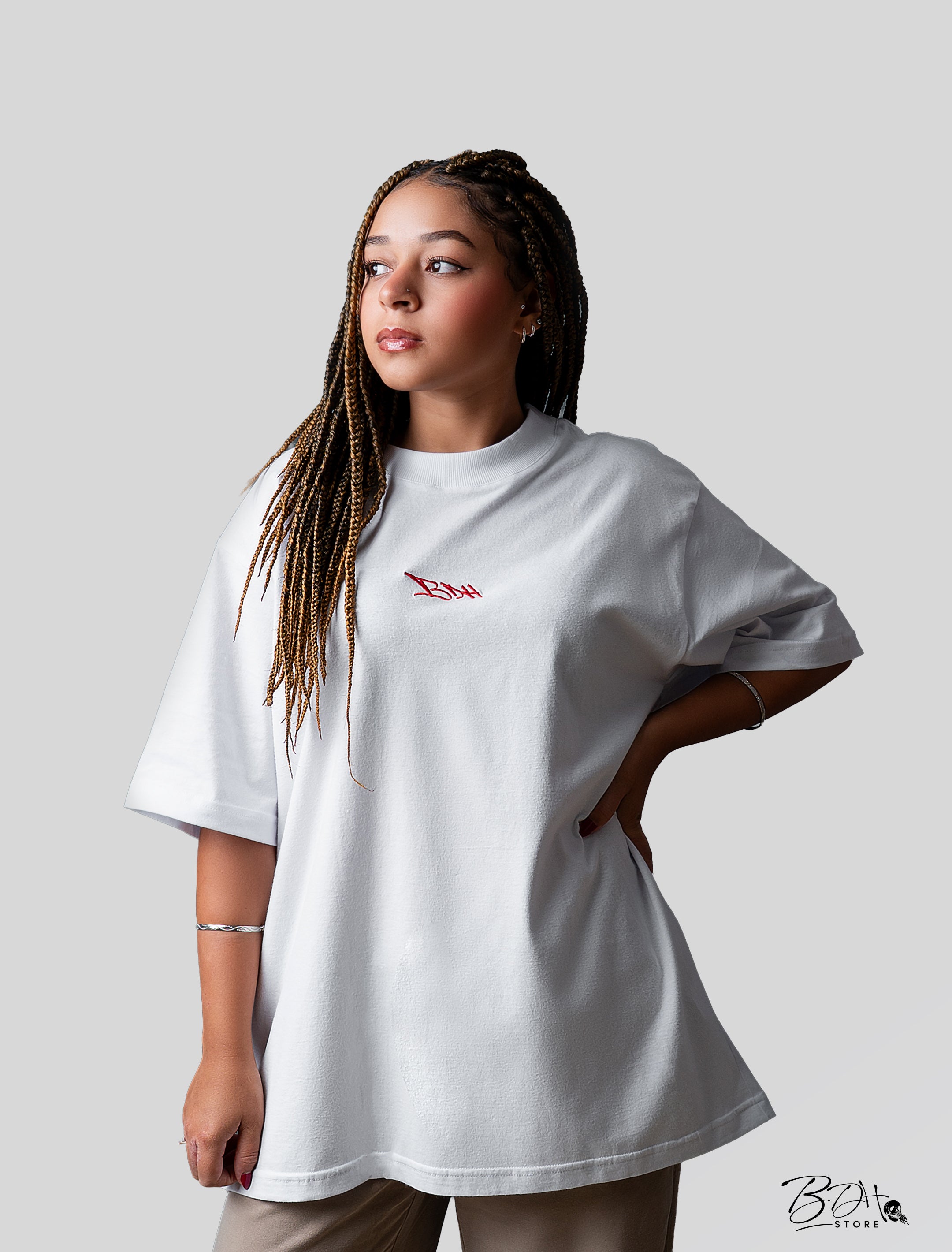 Oversized Hemp White