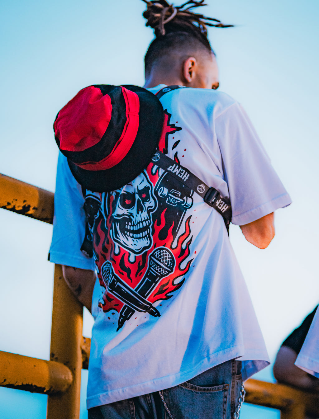 Oversized Bdh Skull White
