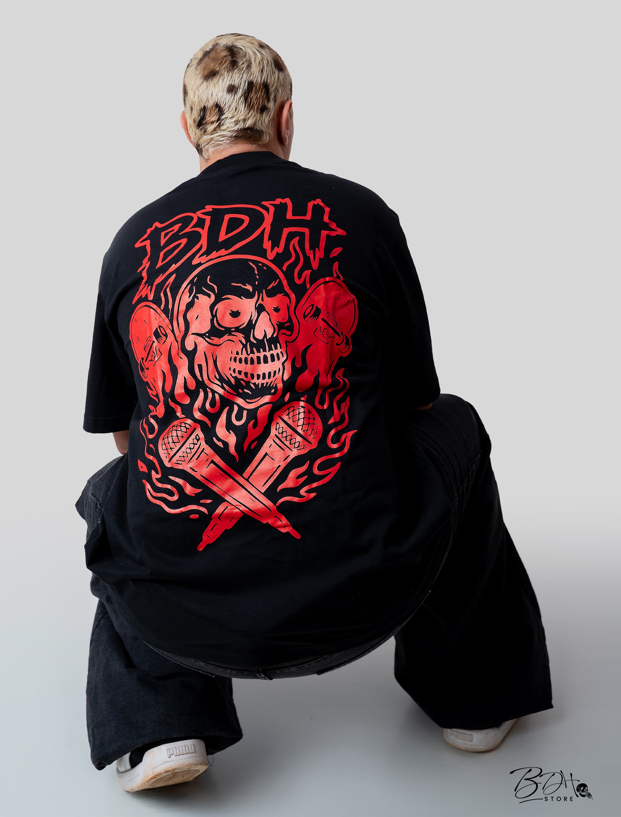Oversized Bdh Skull Black